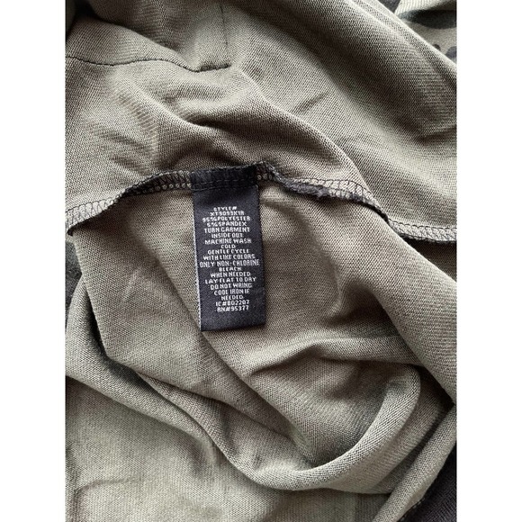 Sanctuary Open Front Patch Pockets Cardigan in Camo Size M - Picture 7 of 8